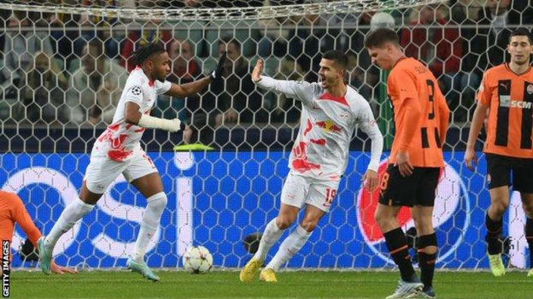 Shakhtar Donetsk 0-4 RB Leipzig Champions League 22 23 Tiêu điểm trận đấu