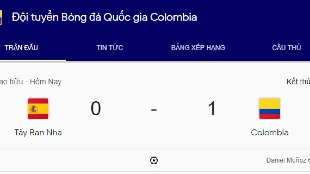 Colombia phá vỡ cơ thể vàng Tây Ban Nha